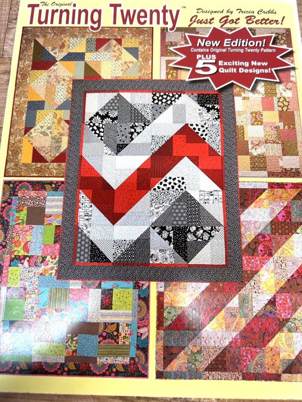 Turning Twenty Quilt Pattern Book Includes Original Designs 5 New Quilt Patterns